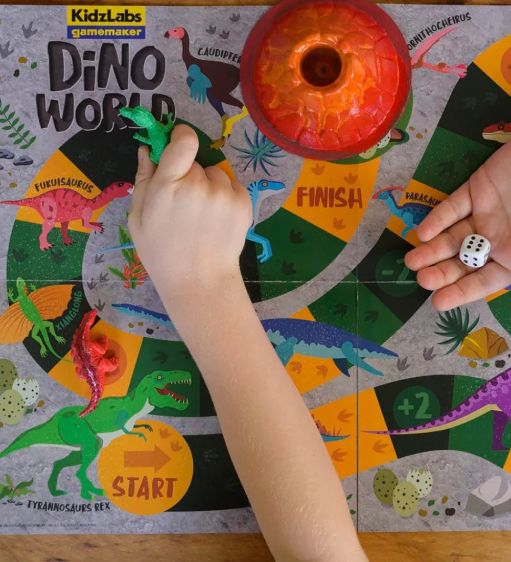 4M Spil>- KidzLabs Gamemaker - Dino Spil