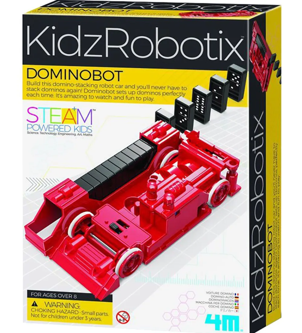 4M Spil|Maling>Robot - Kidzrobotix - Domino