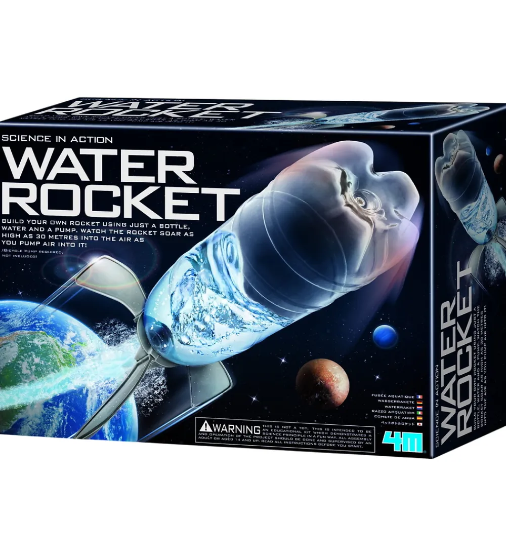 4M Kreativ Leg|Kreasæt>Sæt - Science In Action - Water Rocket