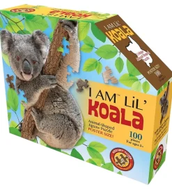 Madd Capp Puzzles Puslespil>Puslespil - I Am LiL' Koala - 100 Brikker