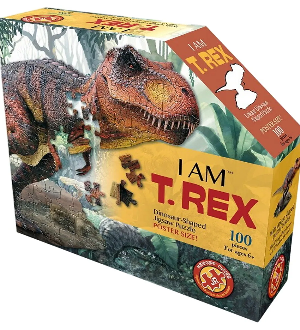 Madd Capp Puzzles Puslespil>Puslespil - I Am T-Rex - 100 Brikker
