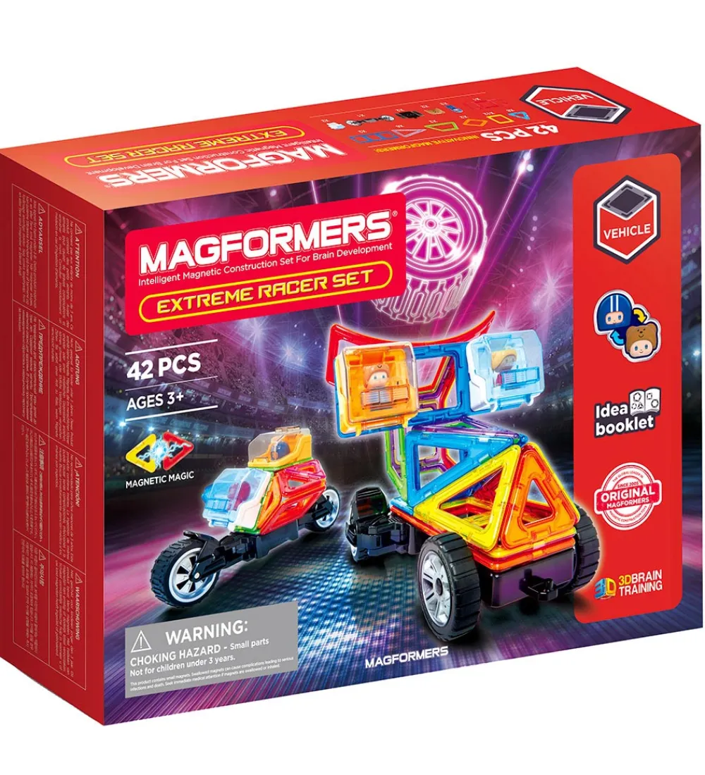 Magformers Magnetlegetøj>Magnetsæt - 42 stk - Extreme Racer Set