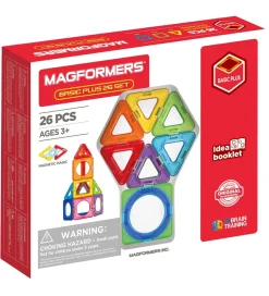 Magformers Magnetlegetøj>Magnetsæt - Basic Plus - 26 Dele