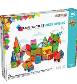 Magna-Tiles Magnetlegetøj>Magnetsæt - 110 Dele - Metropolis