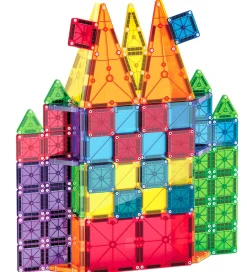 Magna-Tiles Konstruktionslegetøj|Magnetlegetøj>Magnetsæt - 62 Dele - MicroMAGS & Combo
