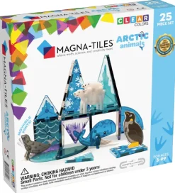 Magna-Tiles Magnetlegetøj>Magnetsæt - 25 Dele - Arktiske Dyr