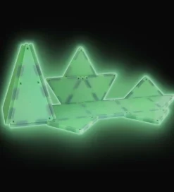 Magna-Tiles Magnetlegetøj>Magnetsæt - 16 Dele - Glow