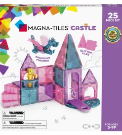 Magna-Tiles Konstruktionslegetøj|Magnetlegetøj>Magnetsæt - 25 Dele - Castle