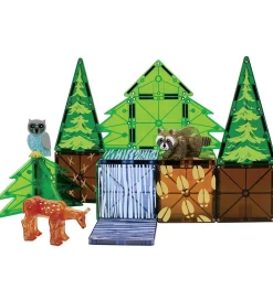 Magna-Tiles Magnetlegetøj>Magnetsæt - 25 Dele - Forest Animals