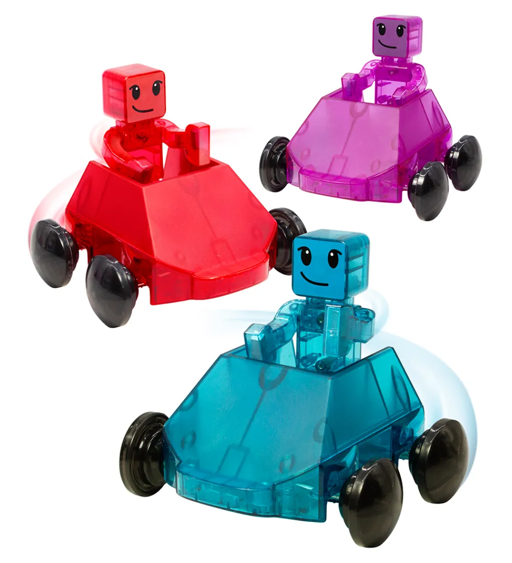 Magna-Tiles Magnetlegetøj>Magnetsæt - Dashers - 6 Dele