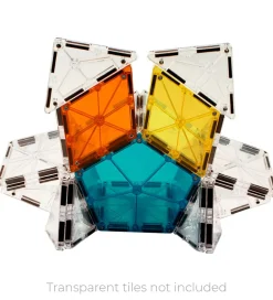 Magna-Tiles Magnetlegetøj>Magnet-udvidelsessæt - 8 Dele - Sekskanter