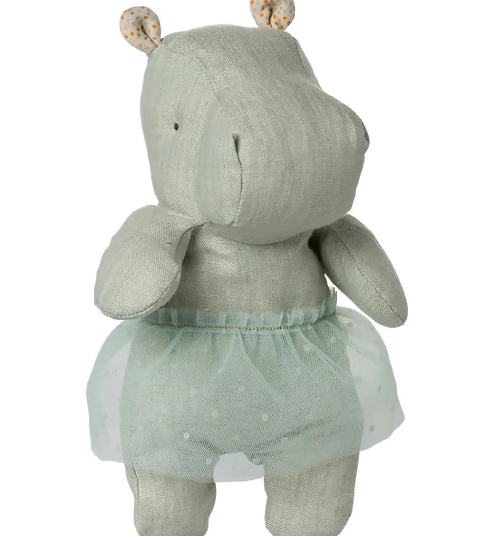 Maileg Bamser>Bamse - Safari Friends - Flodhest m. Tylskørt - Lille - M