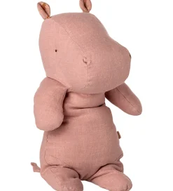 Maileg Bamser>Bamse - Safari Friends - Flodhest - Medium - Rosa
