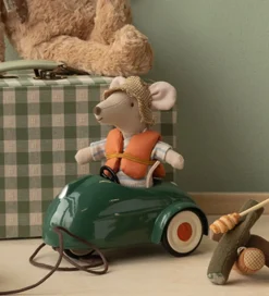 Maileg Dukker Og Tilbehør>Bil - Mus - Mørkegrøn