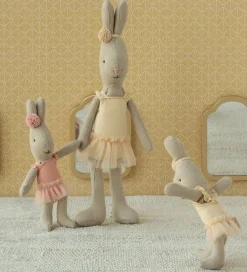Maileg Bamser>Hare - Mikro - Balletdragt Og Tylskørt - Creme