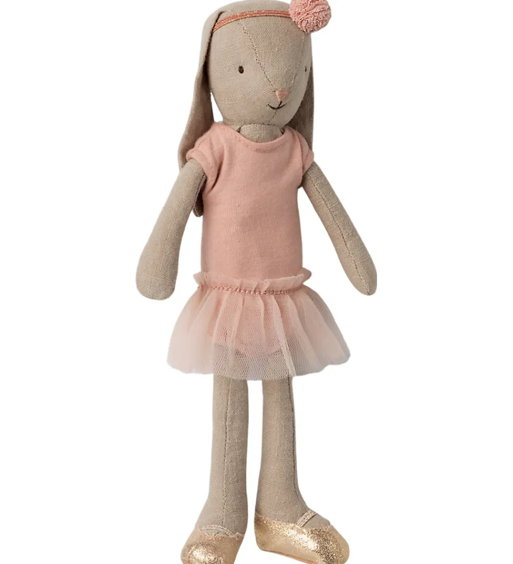 Maileg Dukker Og Tilbehør>Kanin - Balletdragt Og Tylskørt - Str. 2 - Rosa