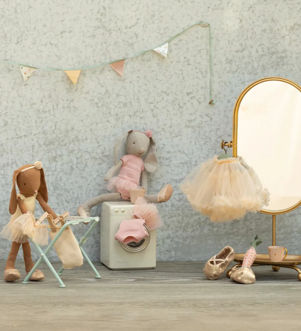 Maileg Dukker Og Tilbehør>Kanin - Balletdragt Og Tylskørt - Str. 2 - Rosa