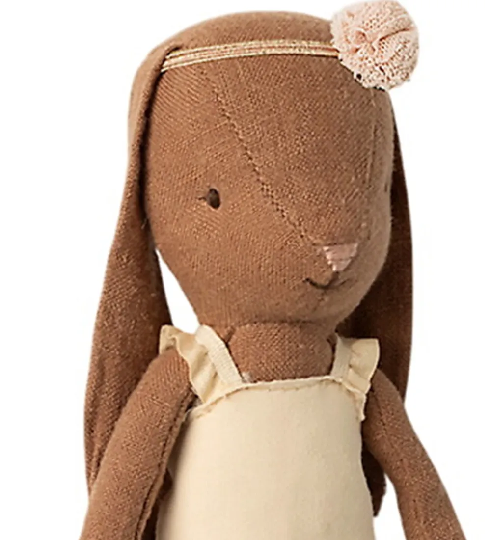 Maileg Dukker Og Tilbehør>Kanin - Balletdragt Og Tylskørt - Str. 2 - Creme