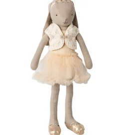 Maileg Dukker Og Tilbehør>Kanin - Balletdragt Og Tylskørt - Str. 3 - Creme