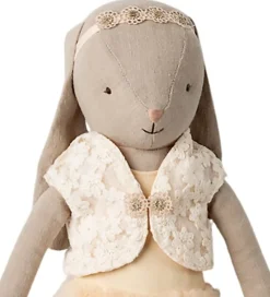 Maileg Dukker Og Tilbehør>Kanin - Balletdragt Og Tylskørt - Str. 3 - Creme