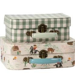 Maileg Legekufferter|Rolleleg>Kuffertsæt - 2 stk. - Pony