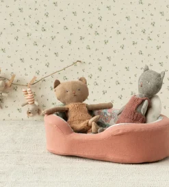 Maileg Dukker Og Tilbehør>Kurv - Cosy Basket - 20x29 cm - Coral