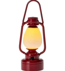 Maileg Dukker Og Tilbehør>Miniature Lygte - Vintage Lantern - Mus - Rød