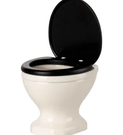 Maileg Dukker Og Tilbehør>Miniature Toilet - Mus - Råhvid