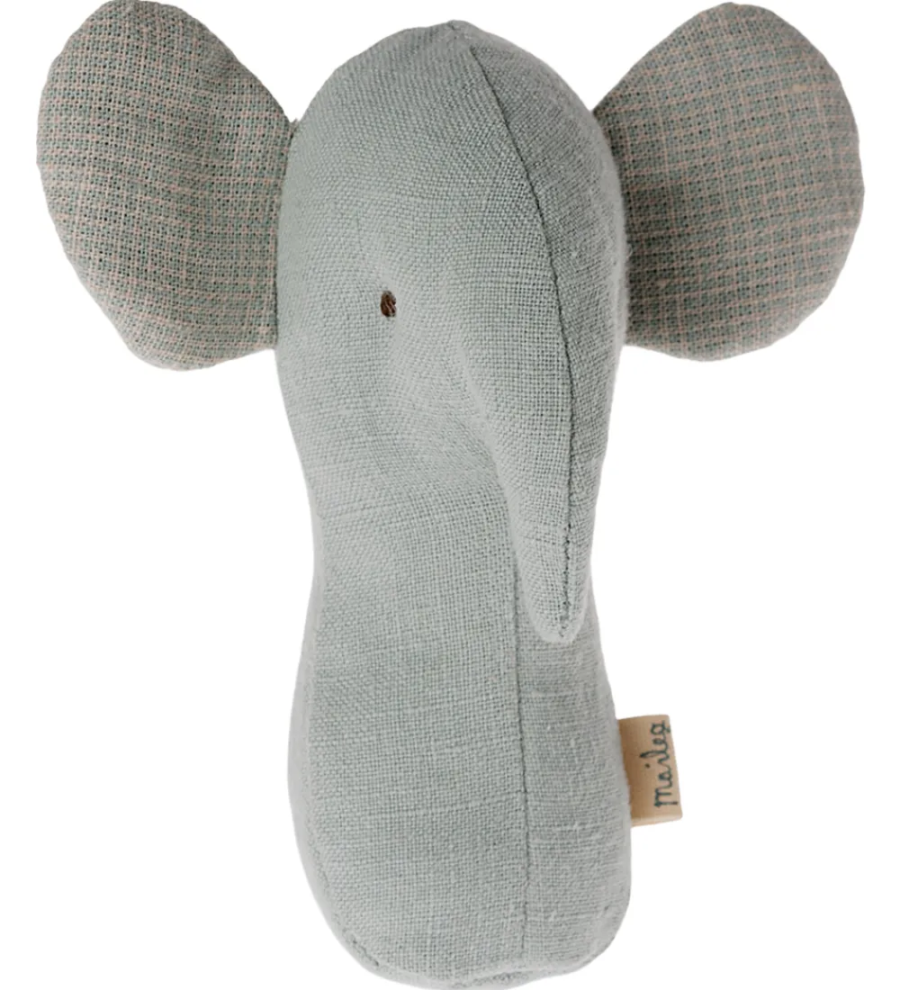 Maileg Gribelegetøj>Rangle - Lullaby Friends - Elefant Rangle - Light Dusty B