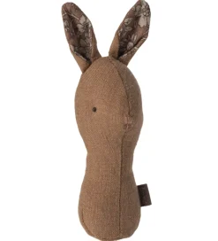 Maileg Gribelegetøj>Rangle - Lullaby Friends - Kanin - Chocolate