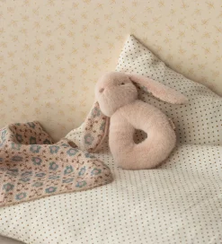 Maileg Gribelegetøj|Babylegetøj>Ranglesæt - Kaninrangle/Stofble - Powder