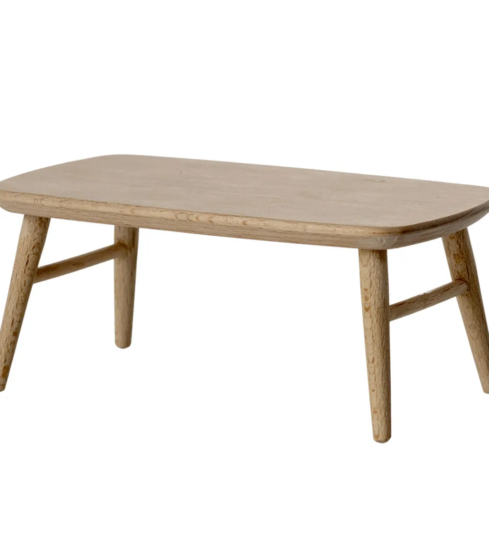 Maileg Dukker Og Tilbehør>Sofabord - Mus - Natur