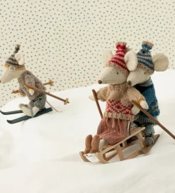 Maileg Dukker Og Tilbehør>sweater/Hat - Strik - Mus - Mor