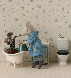 Maileg Dukker Og Tilbehør>Vandkande - Mus - Mørkegrøn