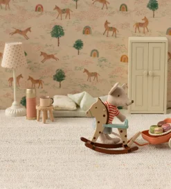 Maileg Dukker Og Tilbehør>Vintage Gulvlampe - Mus - Sand