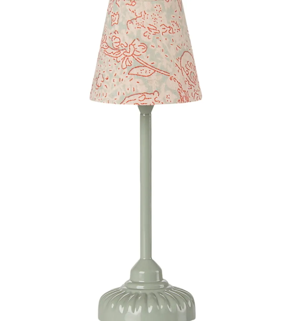 Maileg Dukker Og Tilbehør>Vintage Gulvlampe - Mus - Mint