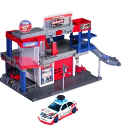 Majorette Biler, Tog Og Køretøjer>Garage m. Bil, Lyd og Lys - Japan Series Tuning Garage