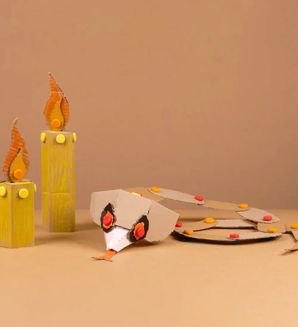 MakeDo Kreativ Leg|Kreasæt>Værktøj til Pap - Scru-Dot - 36 Dele - Summer Daze