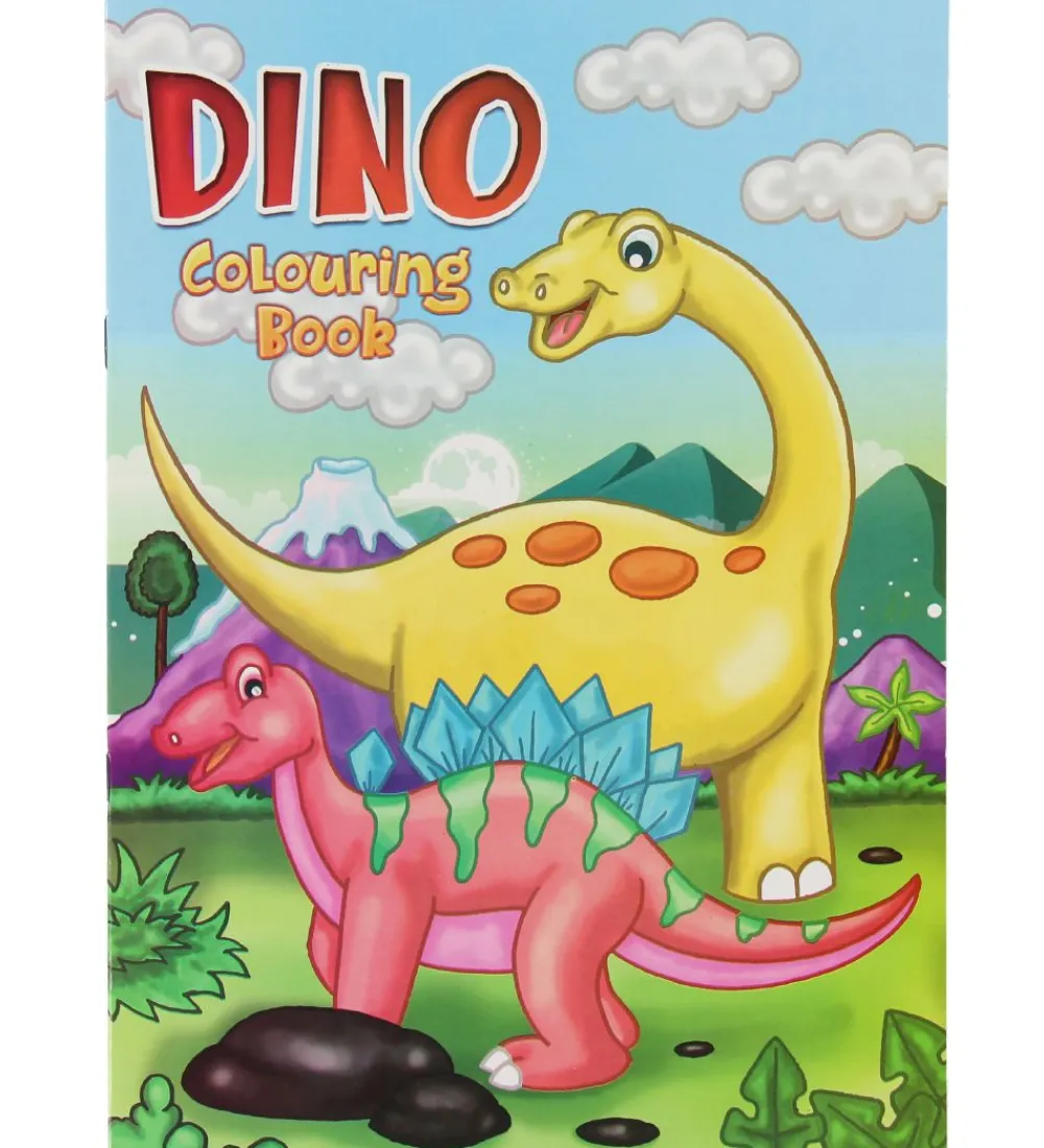 Carioca Malebog>Malebog - Dino Colouring Book - 16 Sider