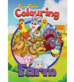 Carioca Malebog>Malebog - Fun Time Colouring Farm - 16 Sider