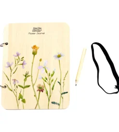 MaMaMeMo Trælegetøj>Blomsterjournal m. Blyant - Træ