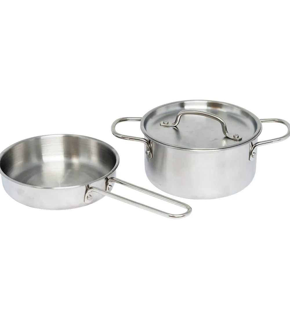 MaMaMeMo Rolleleg|Legekøkken Og Legemøbel>Gryde og Pande Sæt - Metal