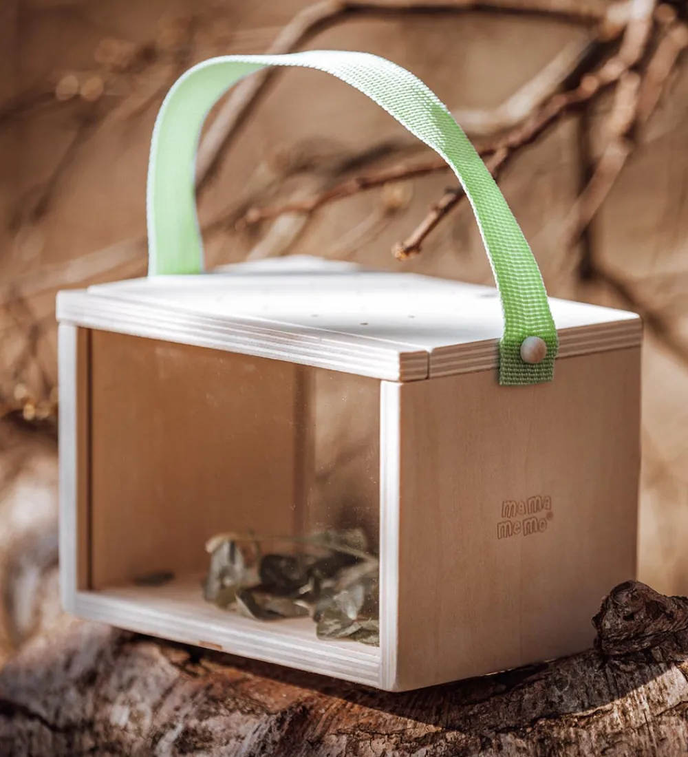 MaMaMeMo Trælegetøj>Insekthus m. Kort - Træ
