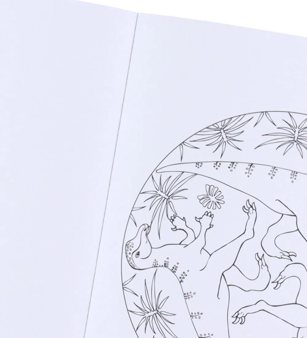 Mandalas Malebog>Malebog - Dinosaurer