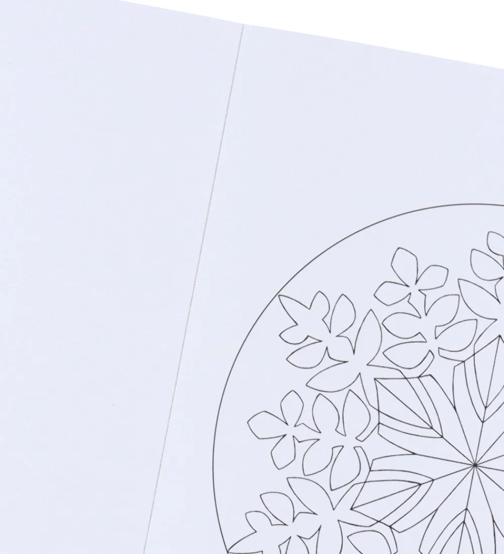 Mandalas Malebog>Malebog - Isblomster - Bind 2