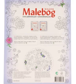 Mandalas Malebog>Malebog - Magisk - Enhjørninger