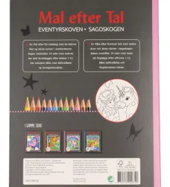 Mandalas Malebog>Malebog - Mal efter Tal - Eventyrskoven
