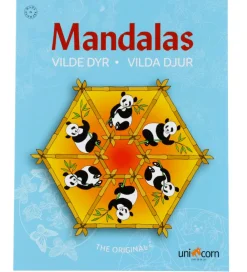 Mandalas Malebog>Malebog - Vilde Dyr