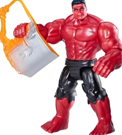 Marvel Figurer>Avengers Actionfigur - Rød Hulk - 10cm