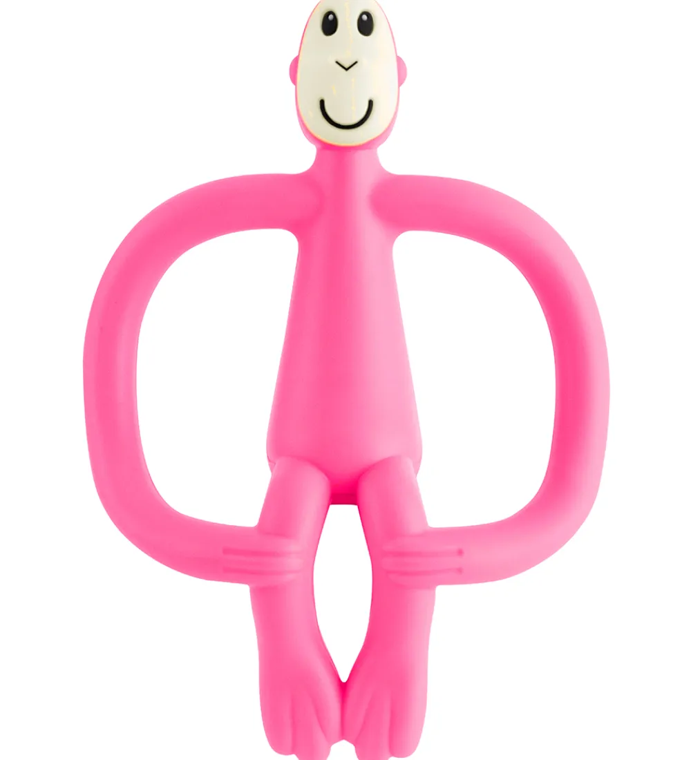 Matchstick Monkey Bideringe>Bidering - Monkey Teething - Pink